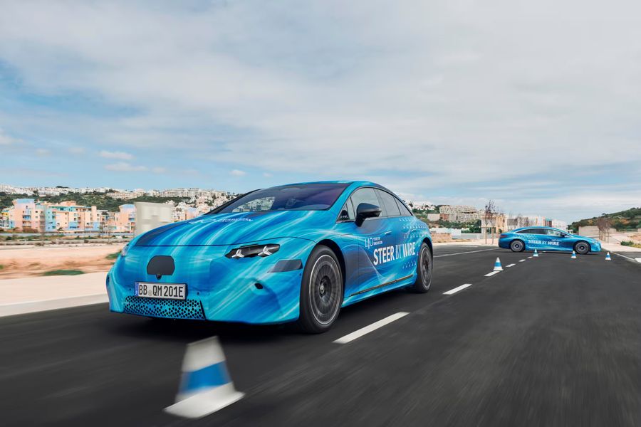 Mercedes-Benz EQS 580 4MATIC. Фото: Mercedes-Benz