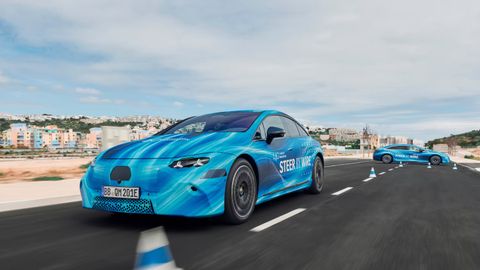 Mercedes-Benz EQS получит систему steer-by-wire нового поколения