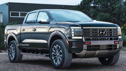 Hyundai разрабатывает среднеразмерный пикап и рамный внедорожник
