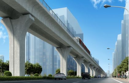 В крупных городах Казахстана будут строить эстакадные LRT