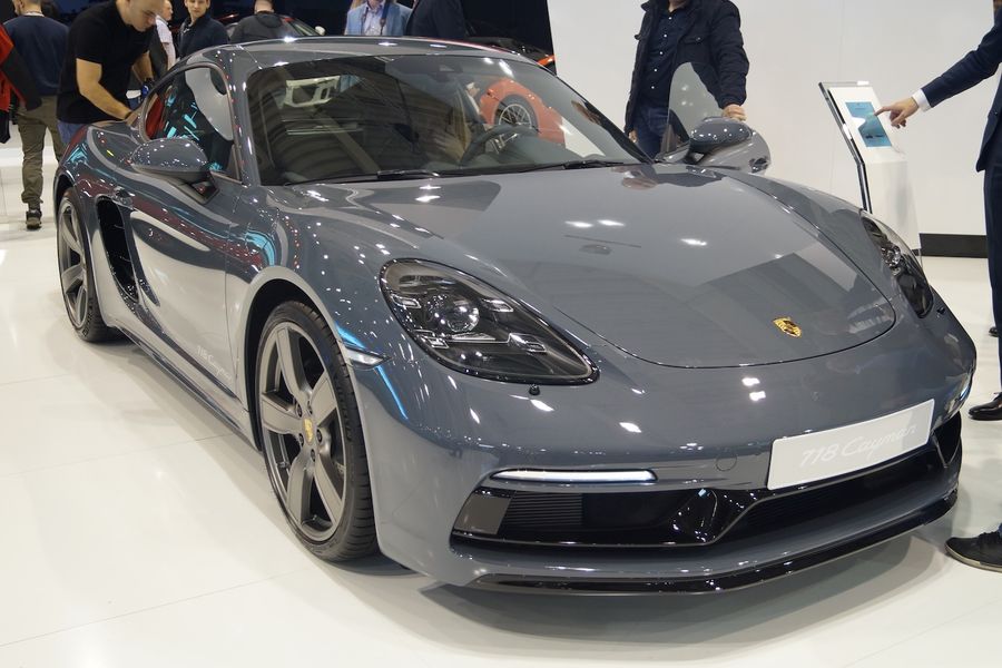 Porsche 718 Cayman, Motor Show Poznan 2017 / Jakub Maciejewski