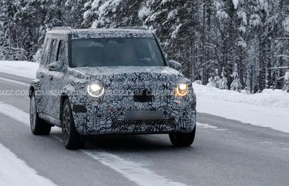 Фото компактного Mercedes-Benz G-класса появились в сети