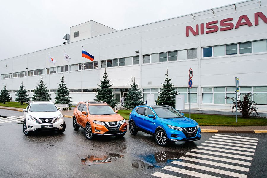 Nissan приостановил производство в России до 1 ноября / Фото: autonews.ru