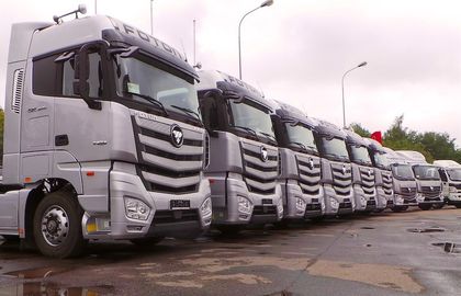 Китайские грузовики Foton увеличивают свое присутствие на внешних рынках