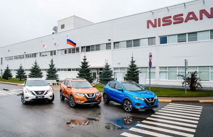 Завод Nissan в России останется в простое до конца 2022 года