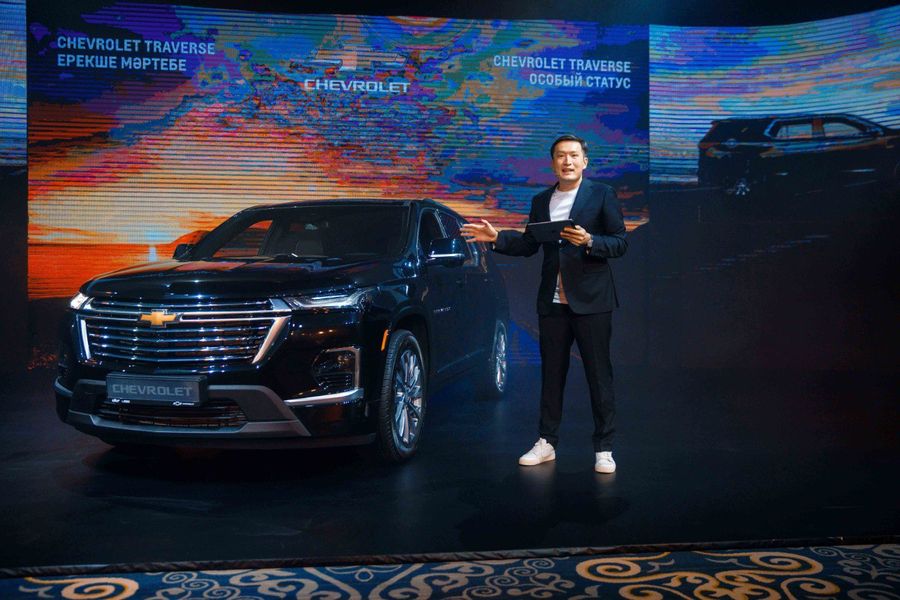 В Нур-Султане презентовали новый Chevrolet Traverse / Фото: Тимур Акбашев