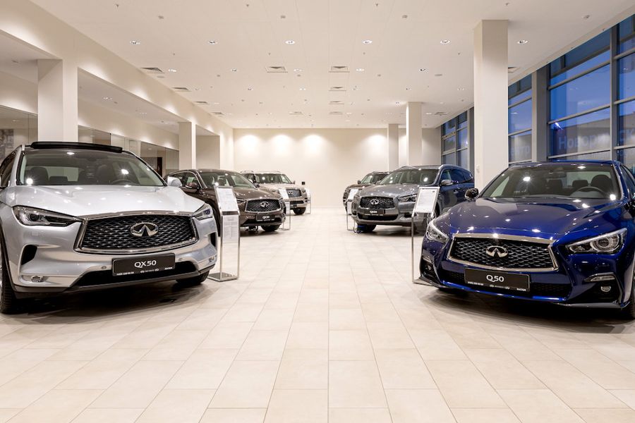 Infinity-дің ресейлік дилерінде 100 шақты ғана көлік қалды / Фото: infiniti.ru